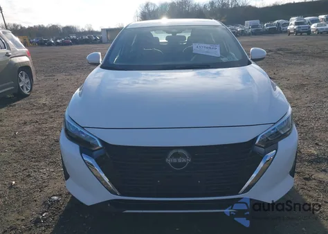 2025 Nissan Sentra S из США, поврежденный, VIN 3N1AB8BV5SY335739